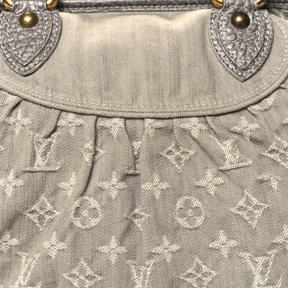 Louis Vuitton Denim Neo Cabby MM Grey 7 of 10
