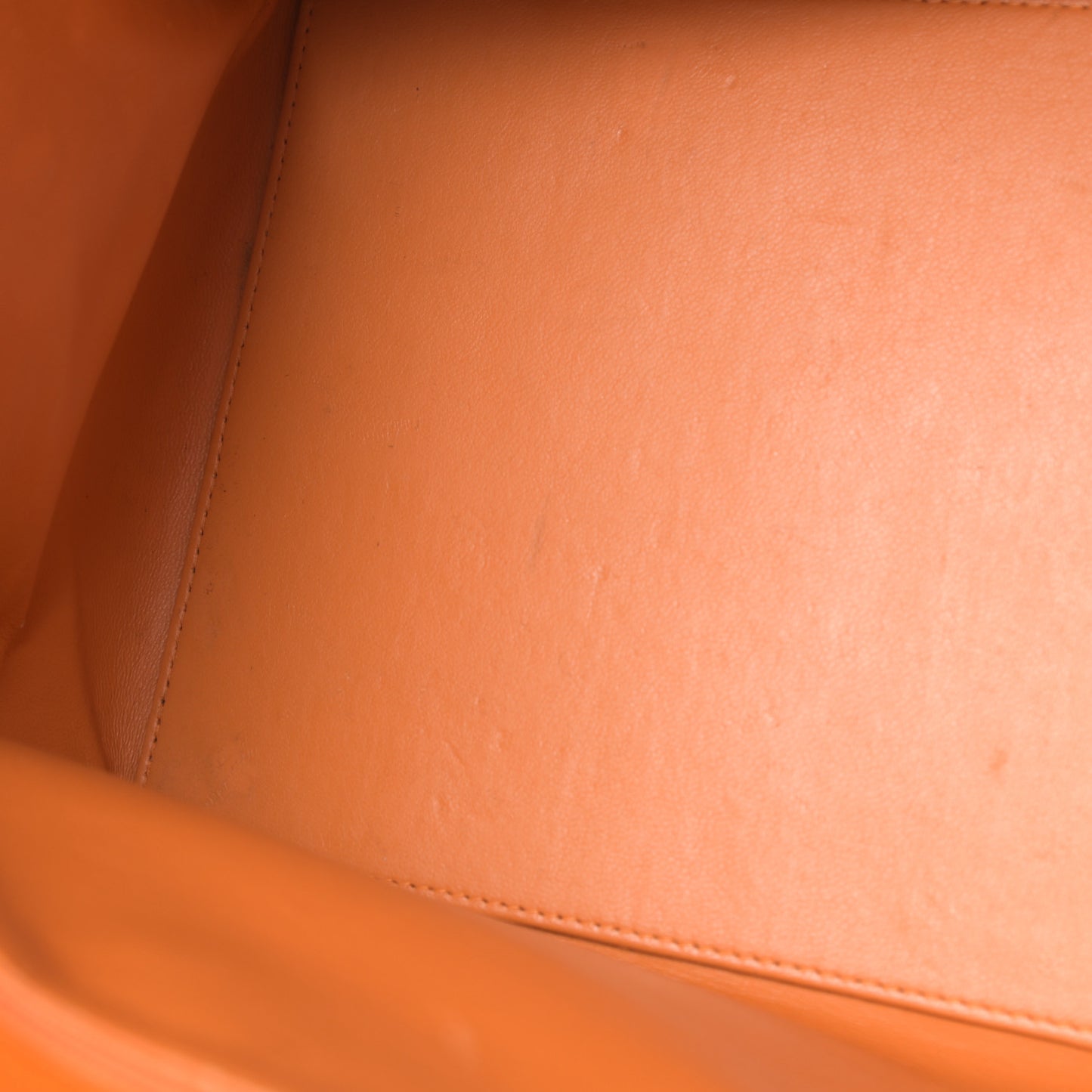 Caviar Quilted Grand Shopping Tote GST Orange