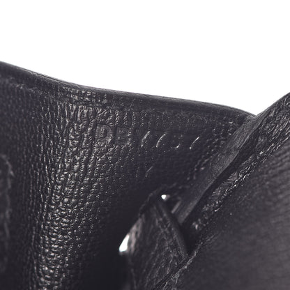 Hermes Togo Birkin 25 Black 19 of 37
