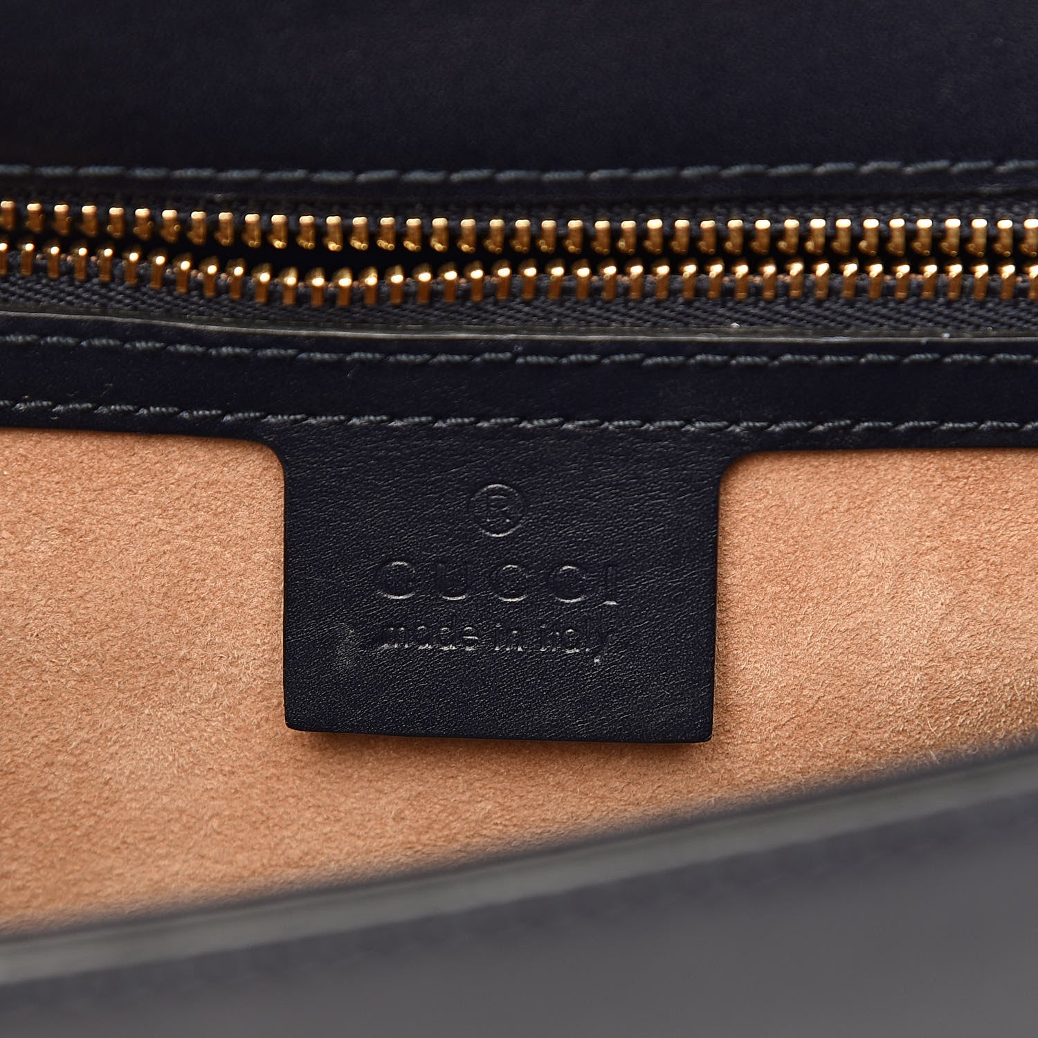 Gucci Vitello Fontanella Web Small Sylvie Shoulder Bag Blue Agata 6 of 20