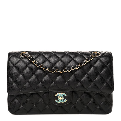 Chanel Caviar Quilted Medium Double Flap Black 1 of 5