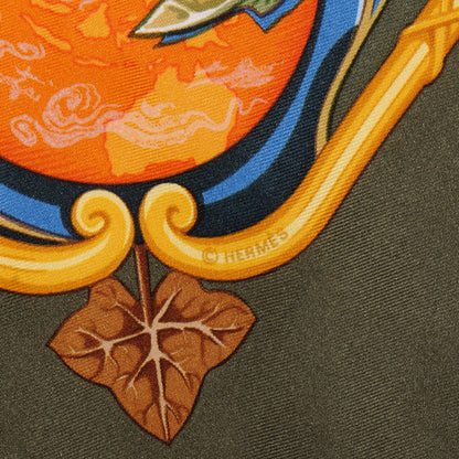 Hermes Silk Rythmes du Monde Scarf 90 4 of 5