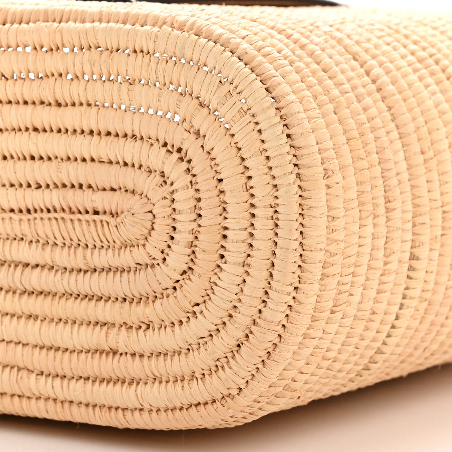 Loewe Raffia Small Square Basket Tote Bag Natural Tan 9 of 9