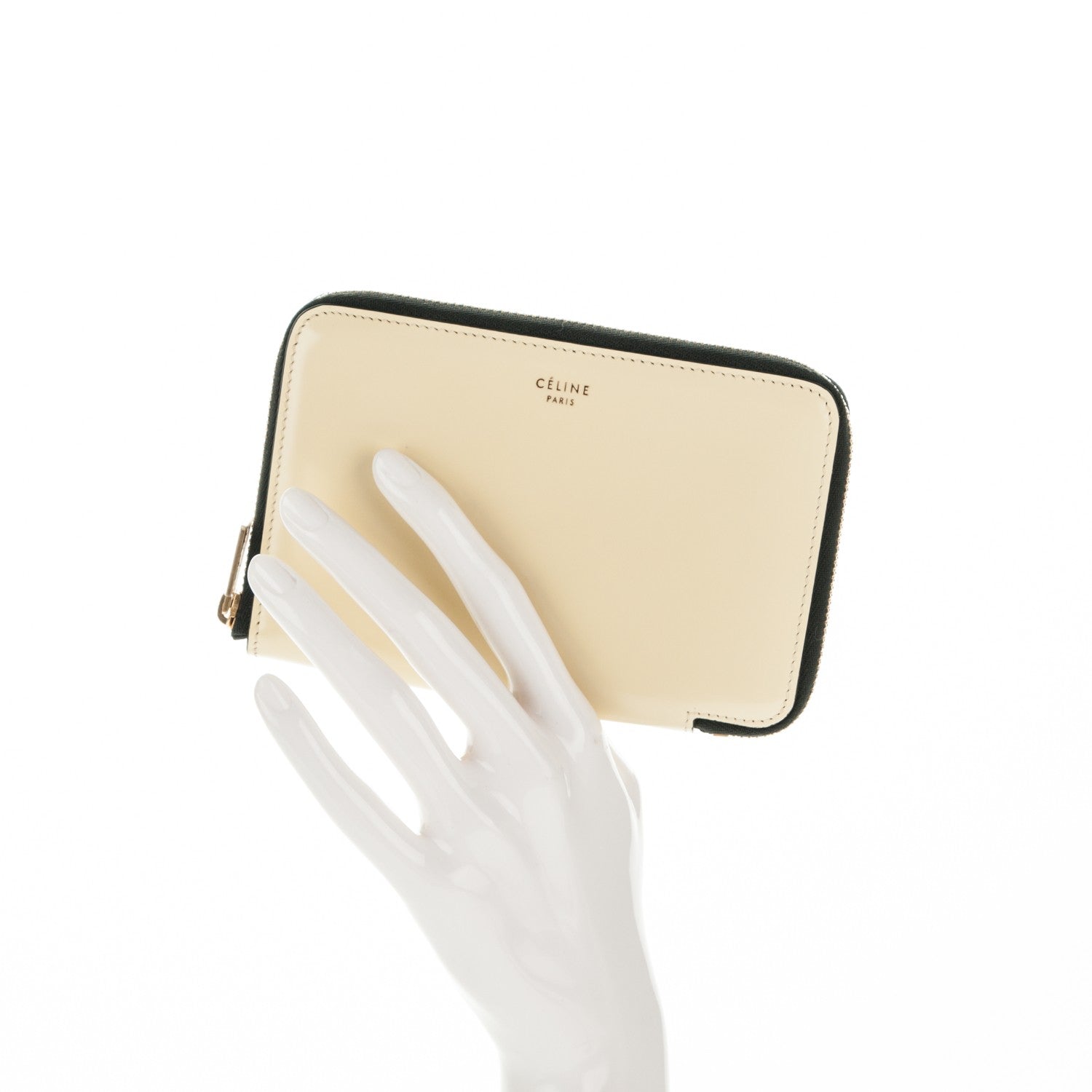 Celine Spazzolato Zip Around Wallet 2 of 7
