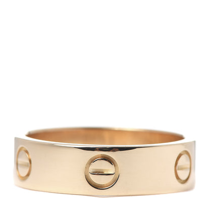 Cartier 18K Yellow Gold 5.5mm LOVE Ring 62 10 3 of 4