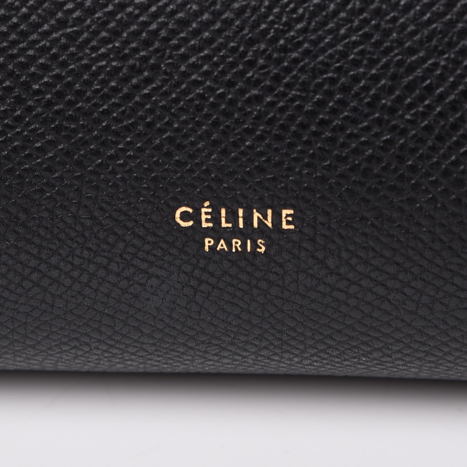 Celine Grained Calfskin Mini Belt Bag Black 7 of 10