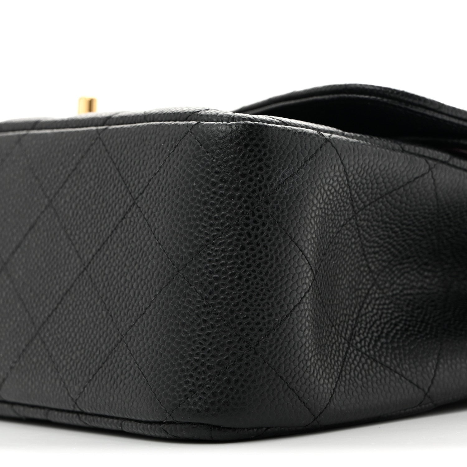 Chanel Caviar Quilted Jumbo Double Flap Black 9 of 10