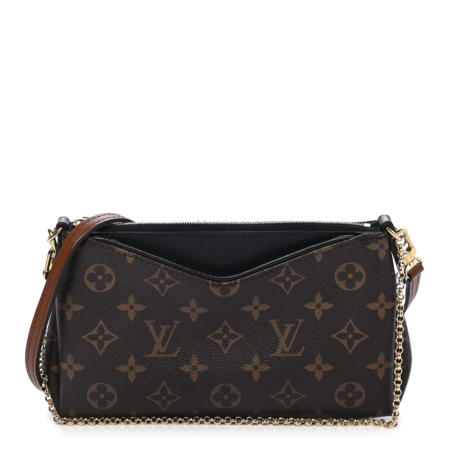 Monogram Pallas Clutch Black