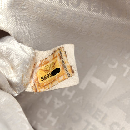 Chanel Canvas Woven Lambskin Lax Shoulder Bag Pink 7 of 9