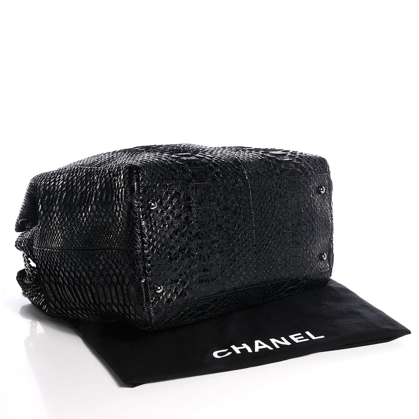 Python Large Tote Black