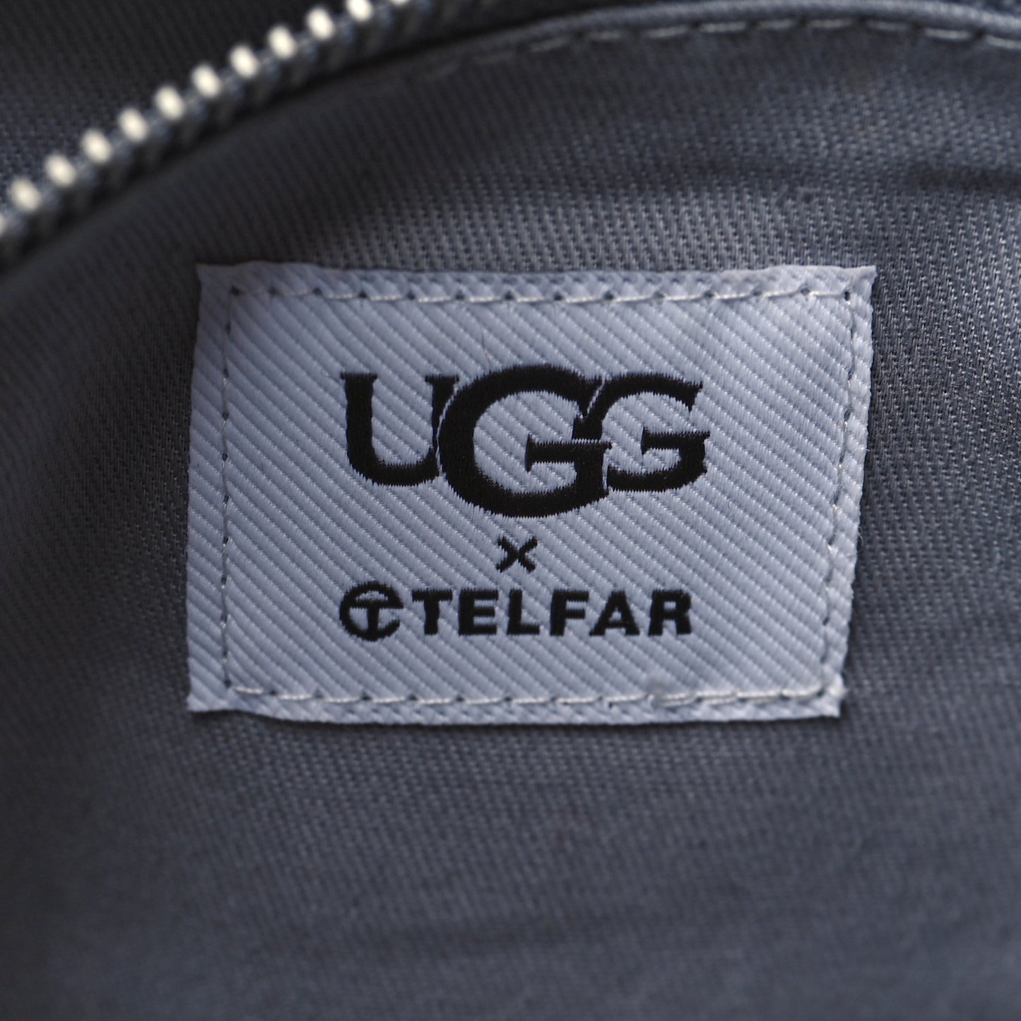 X UGG Fleece Medium Shopping Bag Grey