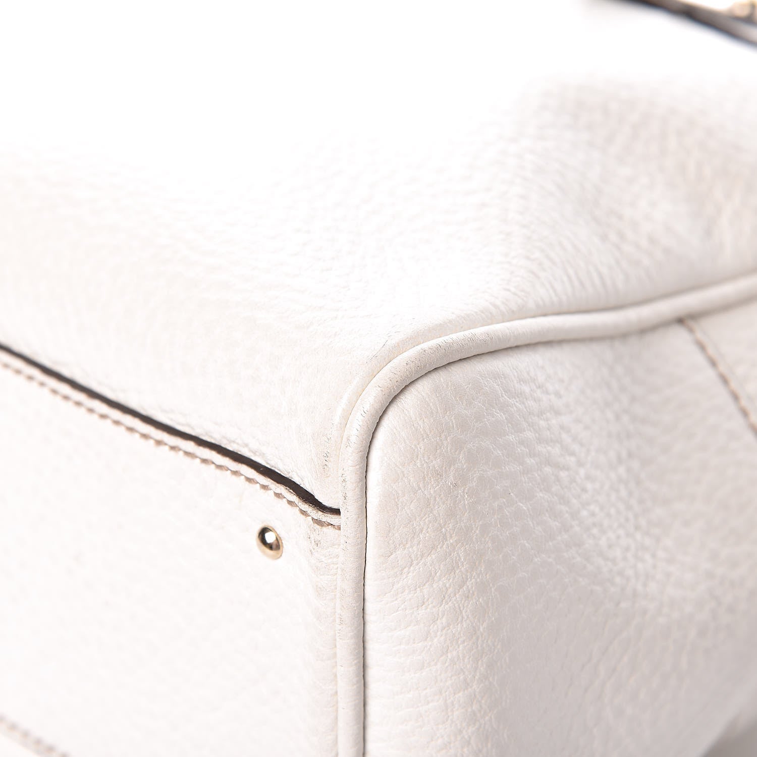 Gucci Calfskin Hasler Boston White 12 of 13