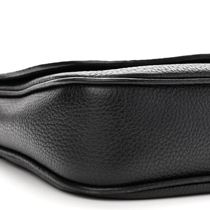 Gucci Pebbled Calfskin Medium Soho Flap Crossbody Black 9 of 12