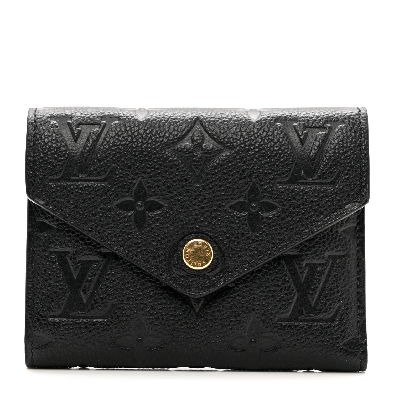 Louis Vuitton Empreinte Victorine Wallet Black 1 of 6