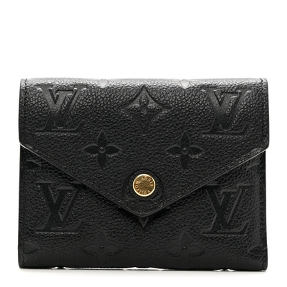 Louis Vuitton Empreinte Victorine Wallet Black 1 of 6