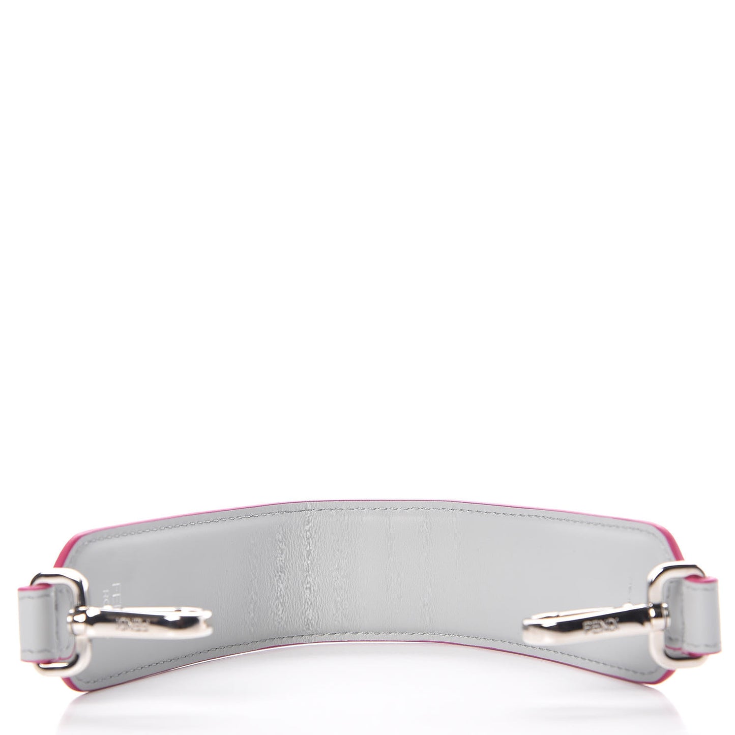 Vitello Century Fun Fair Metal Studded Mini Strap You Grigio Perla Multicolor