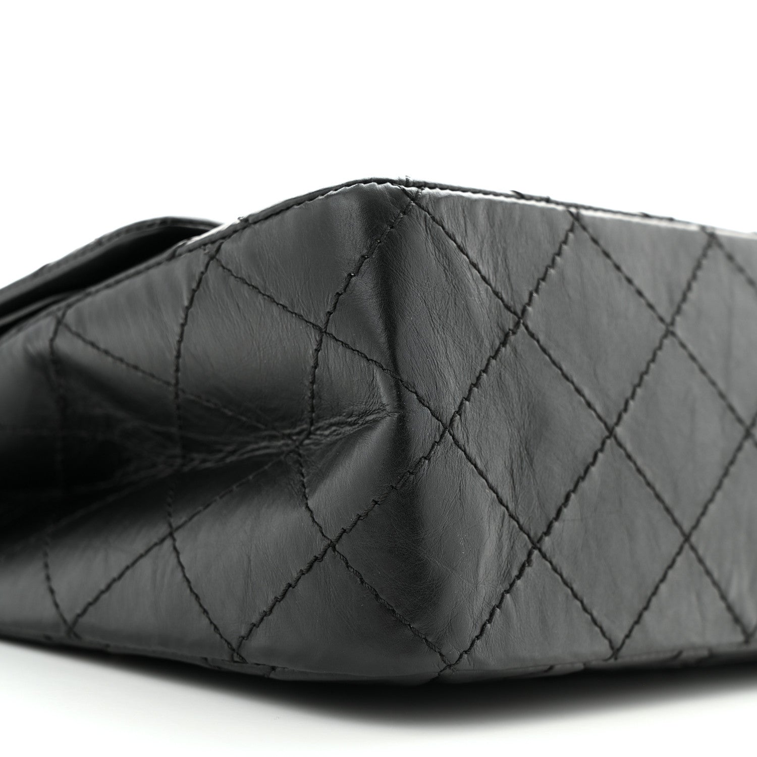 Chanel Aged Calfskin Quilted 2.55 Reissue 227 Flap Black 9 of 12