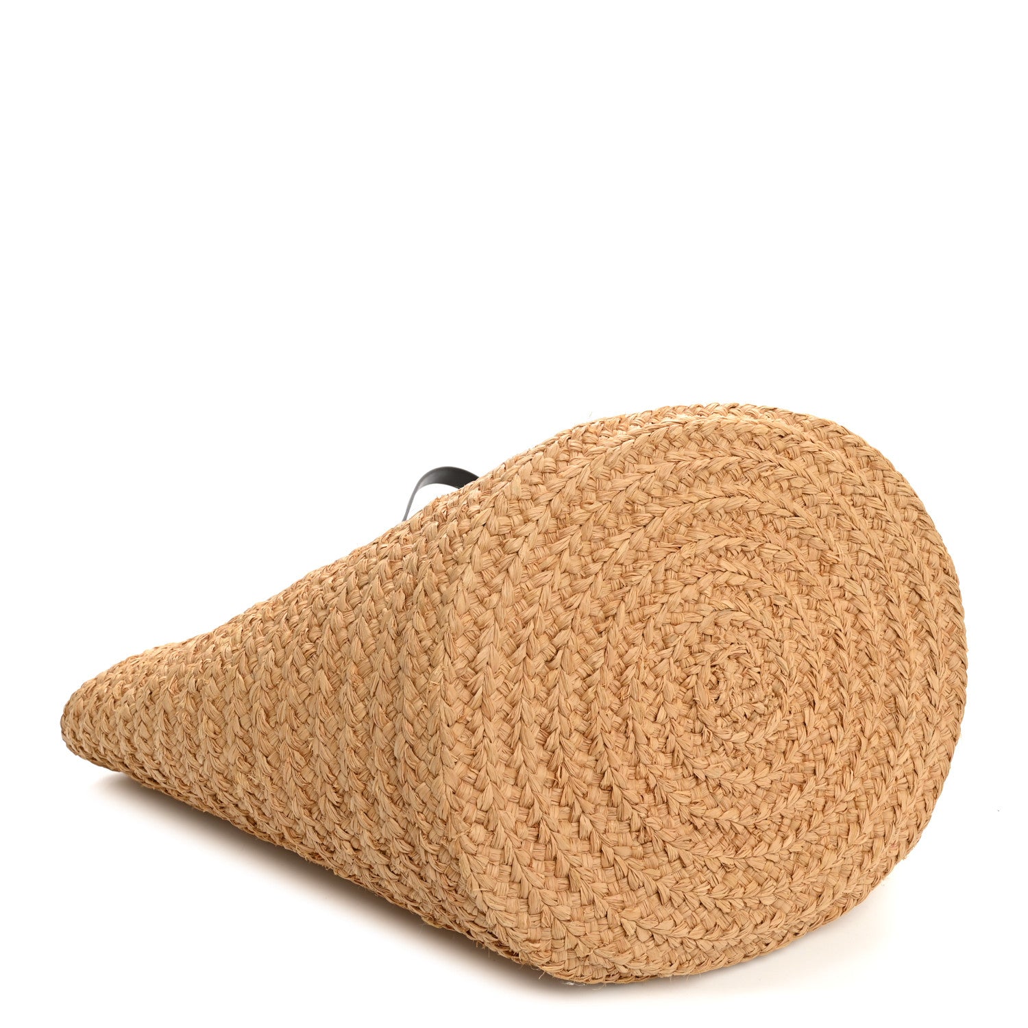 Saint Laurent Raffia Calfskin Medium Panier Tote 4 of 10