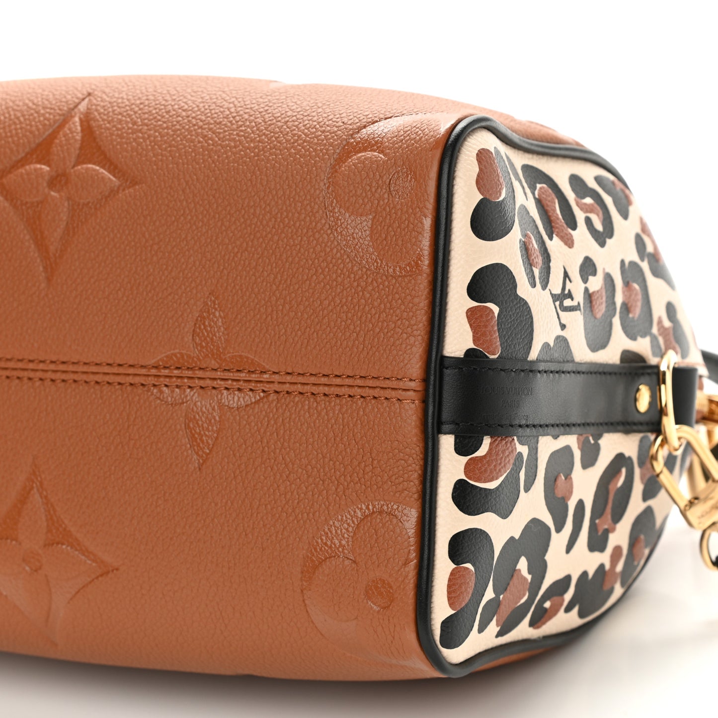 Empreinte Monogram Giant Wild At Heart Speedy Bandouliere 25 Caramel