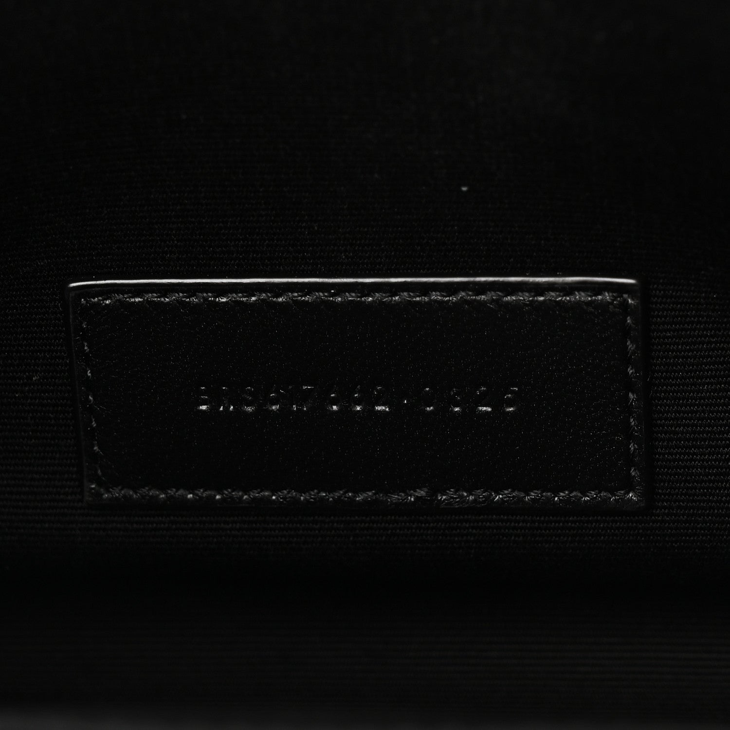 Saint Laurent Grain De Poudre Matelasse Chevron Monogram Envelope Clutch Crema Soft 6 of 10