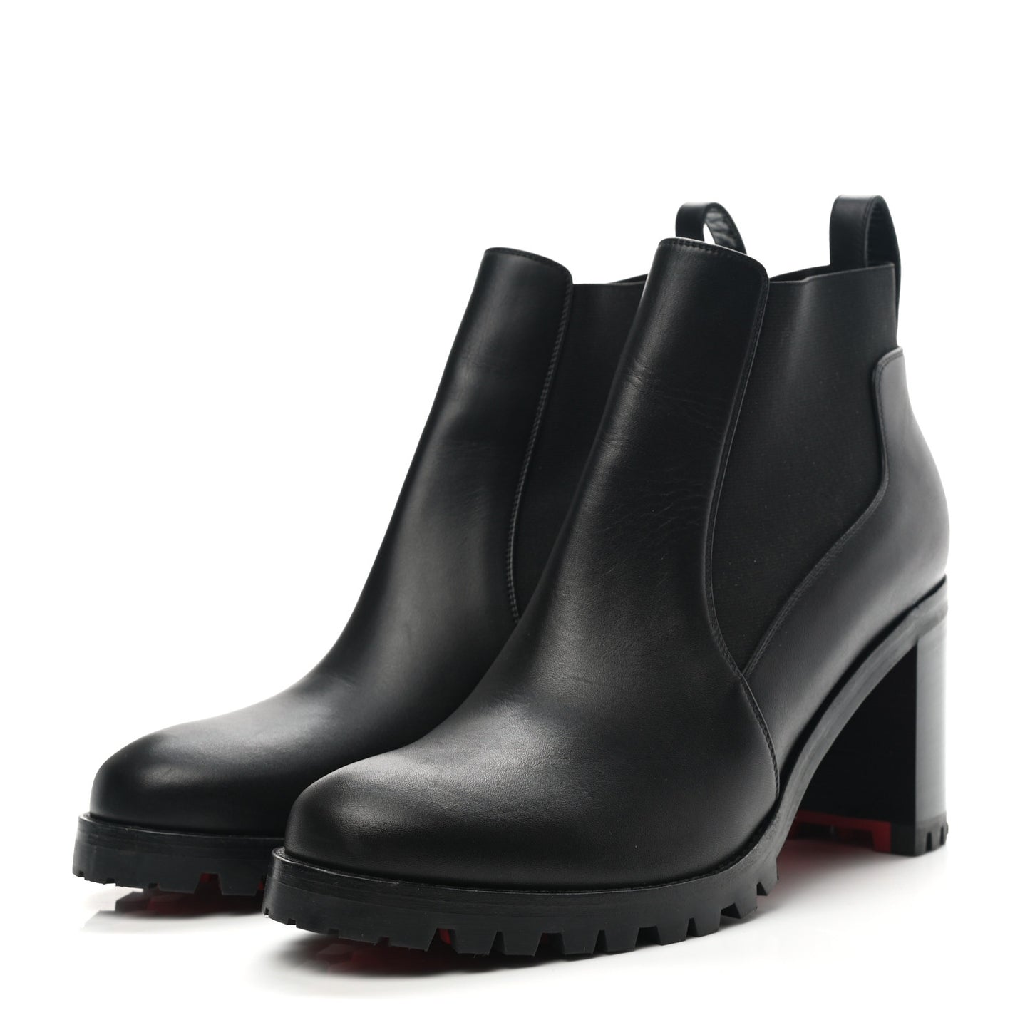 Calfskin Marchacroche 70 Chelsea Boots 40 Black