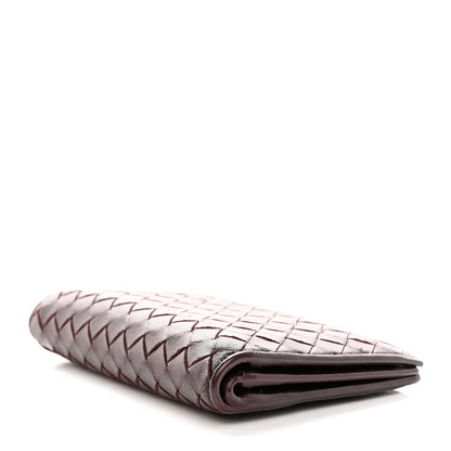 Bottega Veneta Nappa Intrecciato Flap Wallet Bordeaux 4 of 11