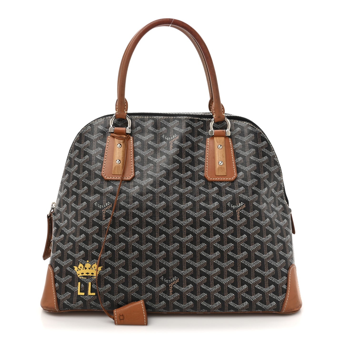 Goyardine Sac Vendome MM Black Gold