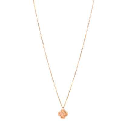 Van Cleef & Arpels 18K Rose Gold Sweet Alhambra Pendant Necklace 1 of 6