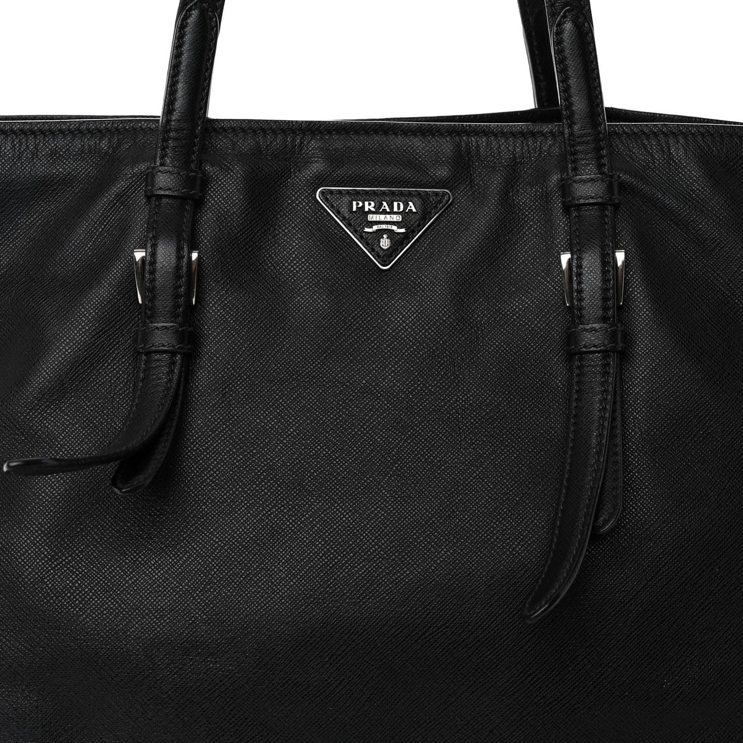 Saffiano Soft Tote Black