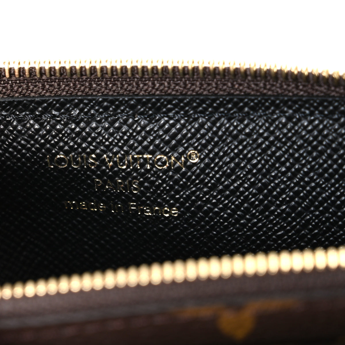 Monogram Recto Verso Card Holder Black