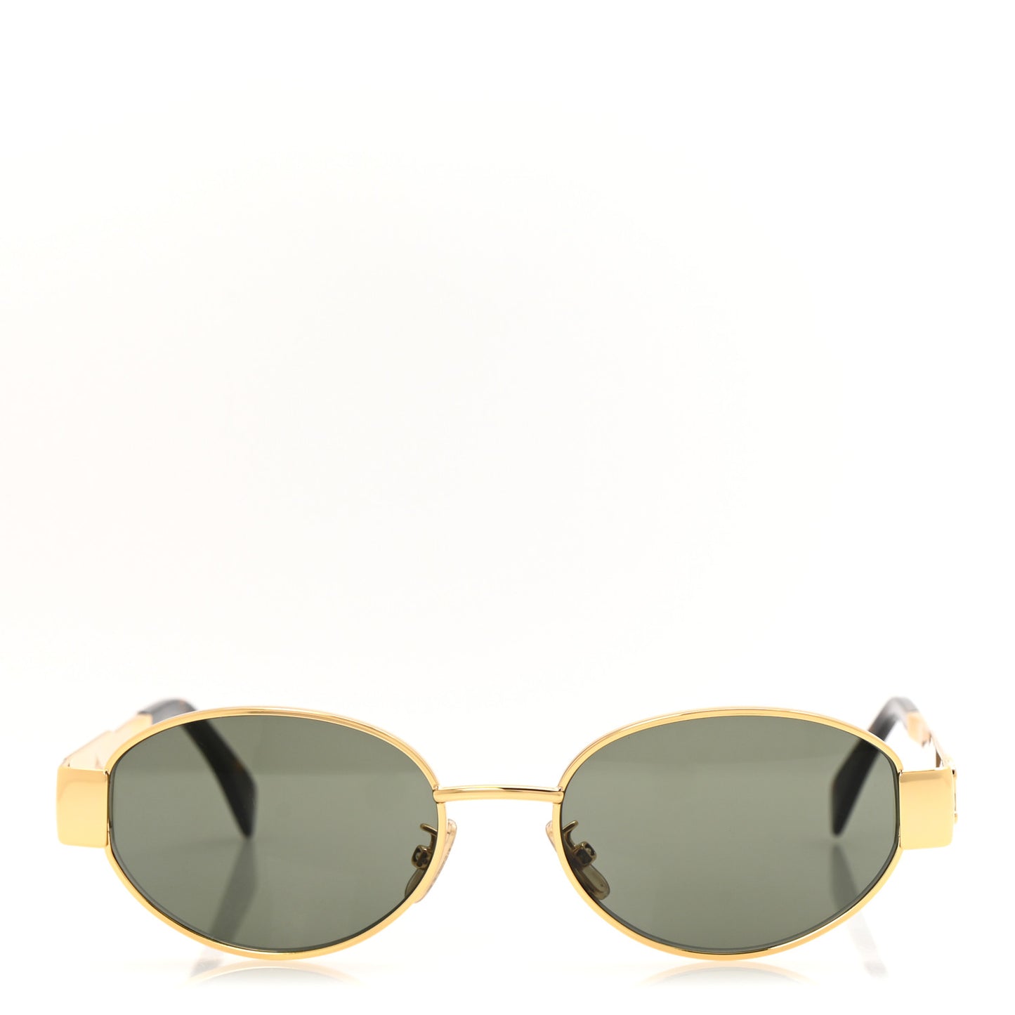 Metal Triomphe 01 Sunglasses CL40235U Gold Green