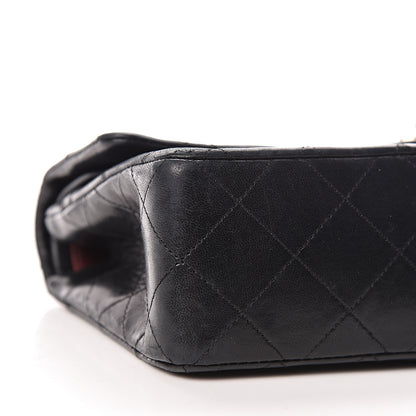 Chanel Lambskin Quilted Small Double Flap Black 11 of 12