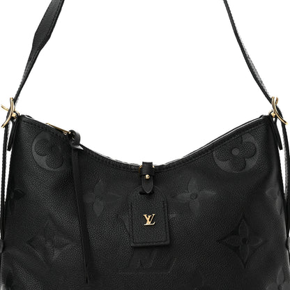 Louis Vuitton Empreinte Carryall PM Black 8 of 10