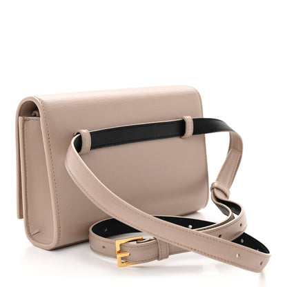 Saint Laurent Smooth Calfskin Monogram Kate Belt Bag Beige 3 of 9
