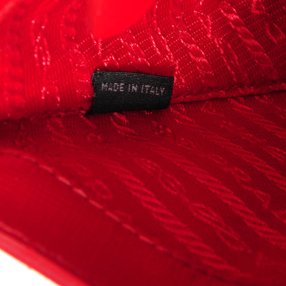 Prada Saffiano Vernice Tote Rosso 10 of 11