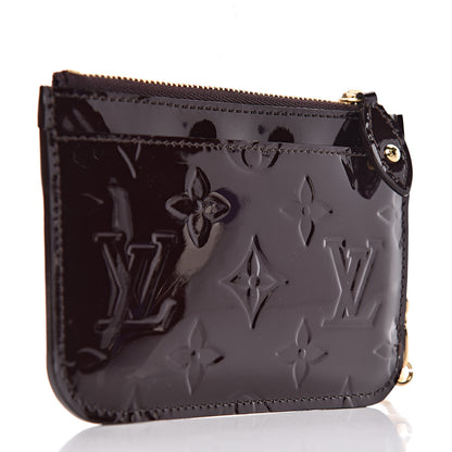 Louis Vuitton Vernis Key Pouch Amarante 3 of 7