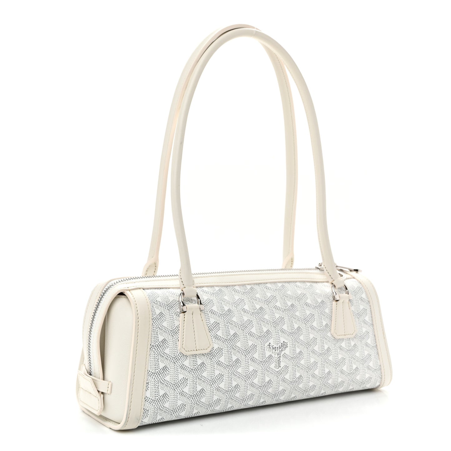 Goyardine Bonbonniere Bag White