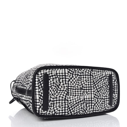 MCM Visetos Medium Liz Reversible Shopper Tote Black 7 of 16