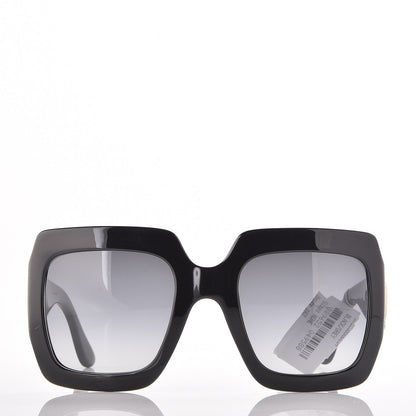 Gucci Acetate Square Frame Sunglasses GG0053S Black 2 of 7