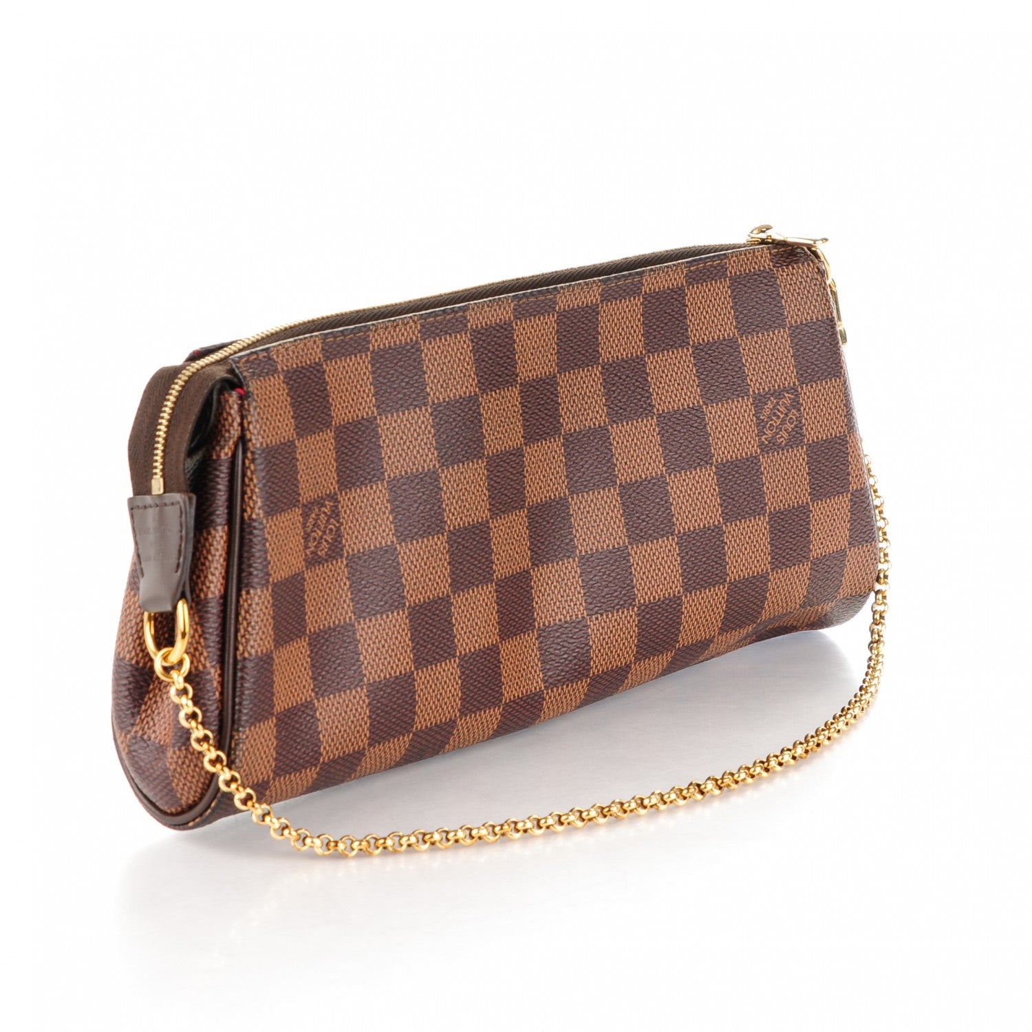 Louis Vuitton Damier Ebene Eva Clutch 3 of 7