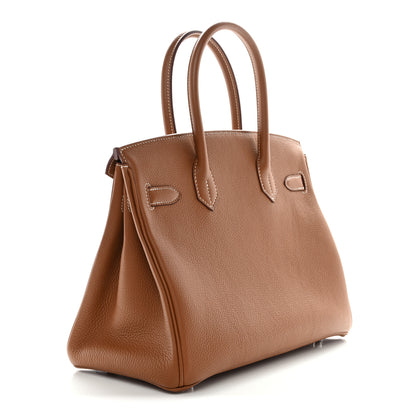 Hermes Togo Birkin 30 Gold 3 of 11