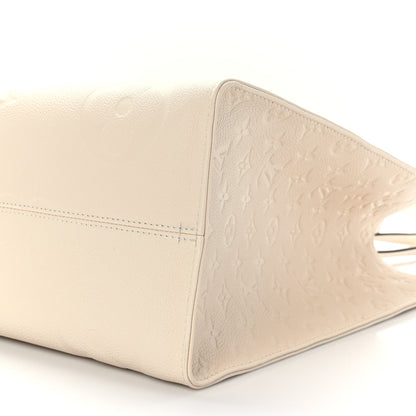 Louis Vuitton Empreinte Monogram Giant Onthego GM Creme 8 of 8