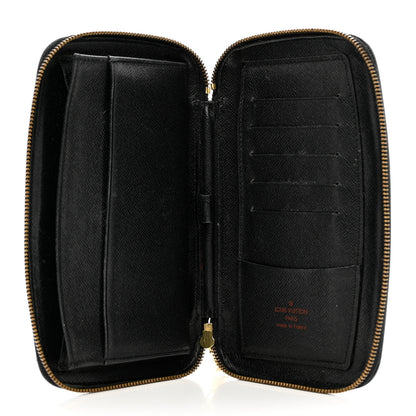 Louis Vuitton Epi Geode Organizer Zippy Wallet Black 5 of 11