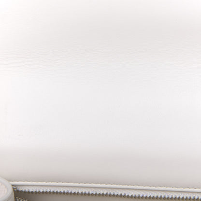 Christian Dior Grained Calfskin 30 Montaigne Chain Flap Bag White 10 of 12