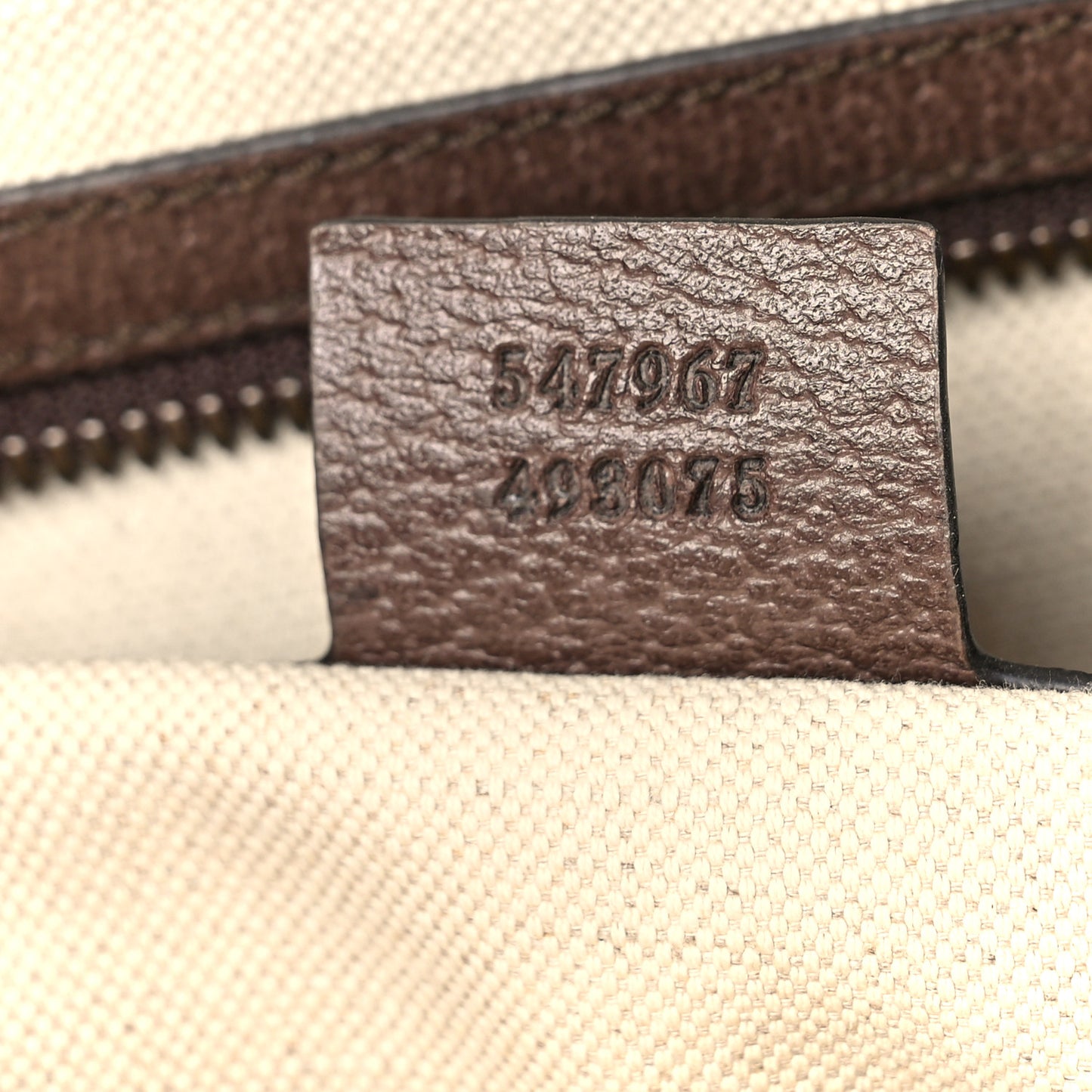 GG Supreme Monogram Medium Ophidia Day Backpack Brown