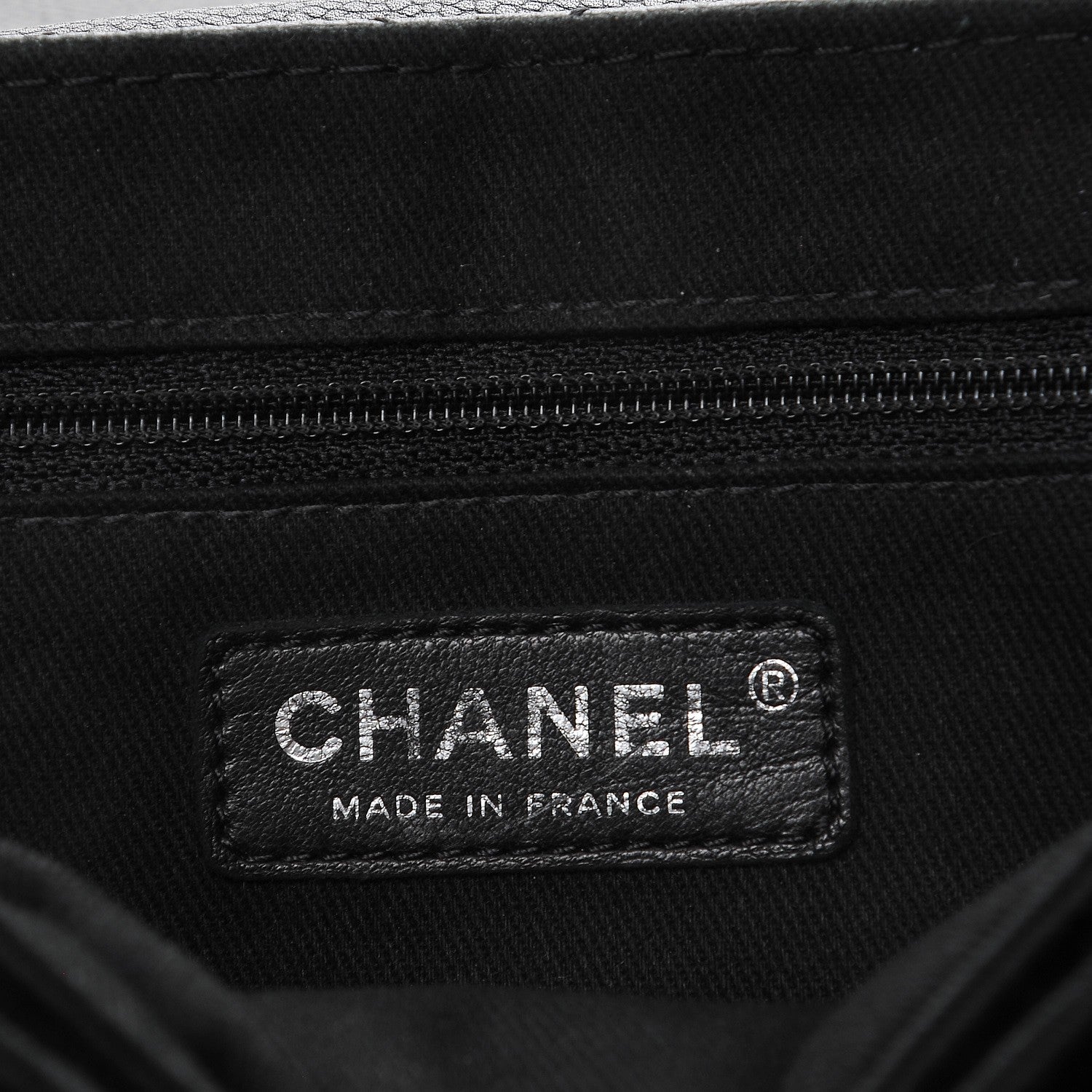 Chanel Caviar Quilted Timeless Accordion Flap Black 6 of 7