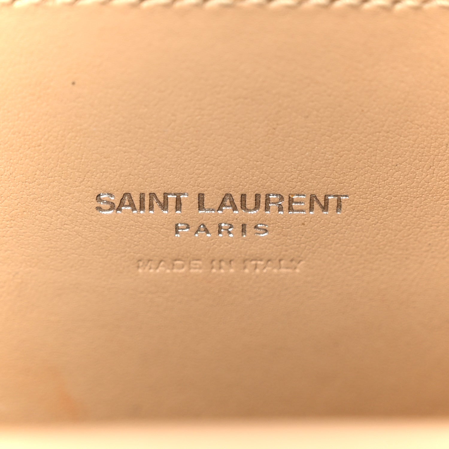 Saint Laurent Calfskin Crocodile Embossed Nano Sac De Jour Brown 7 of 11