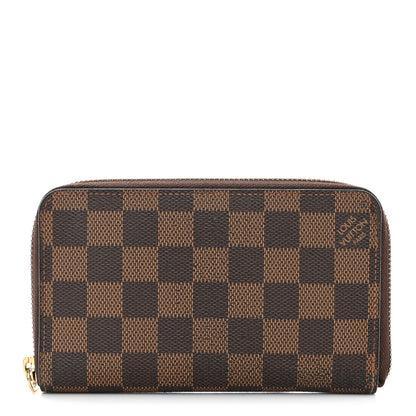 Louis Vuitton Damier Ebene Zippy Compact Wallet 1 of 10