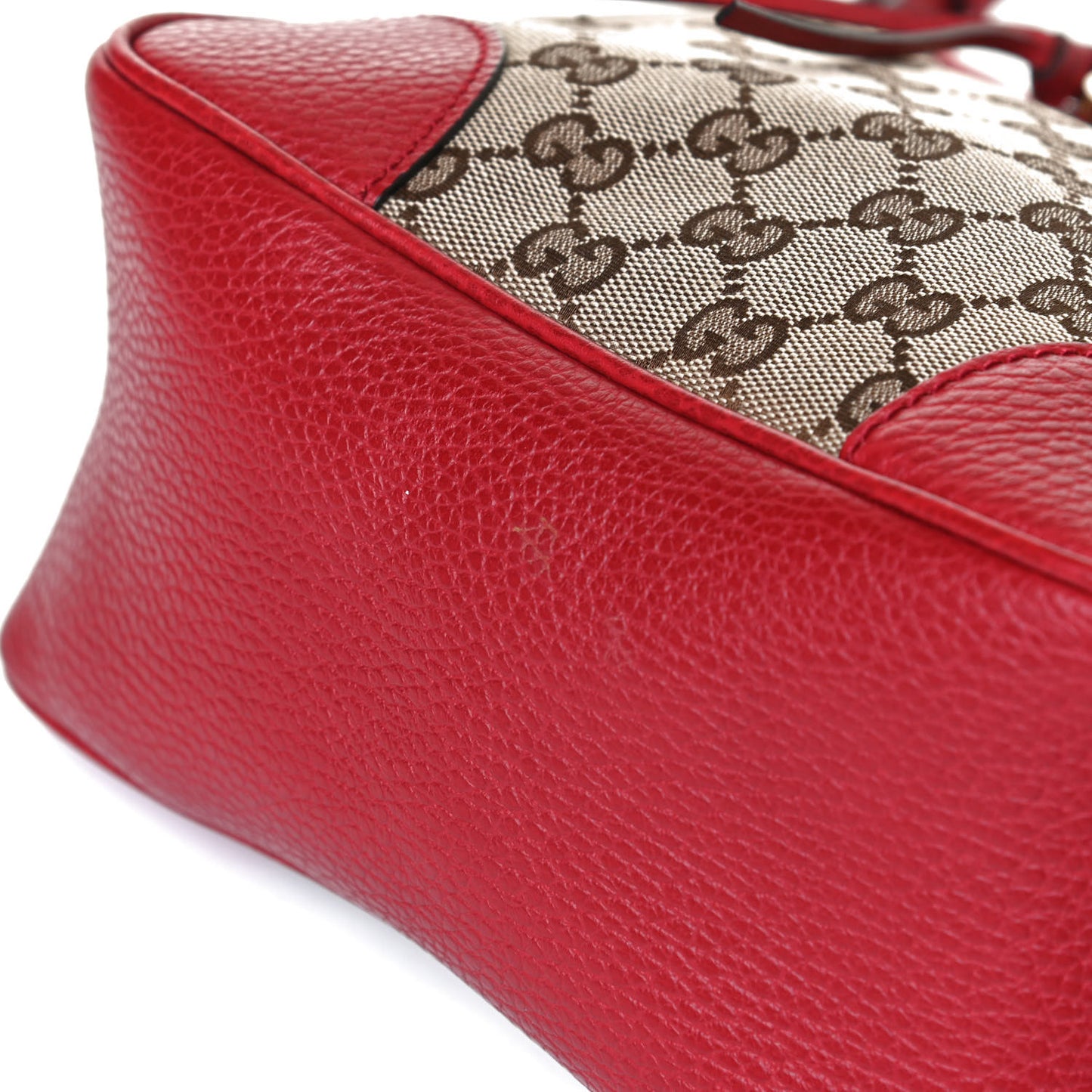 Monogram Small Bree Tote Red