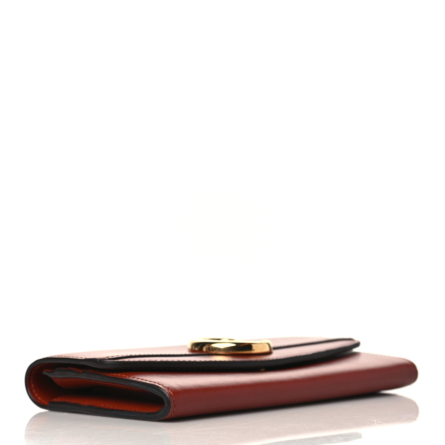Chloe Smooth Calfskin Chloe Long Wallet Tan 4 of 7